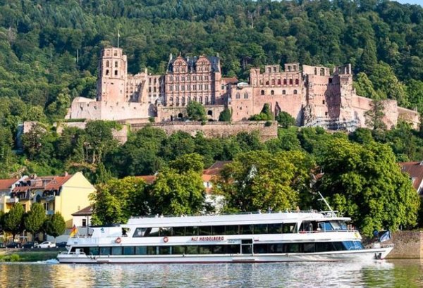 Ausgebucht - MS Alt Heidelberg - Fahrt am 1. Juli 2023 mit 2-Gang-Menü/Cruise with 2-course dinner